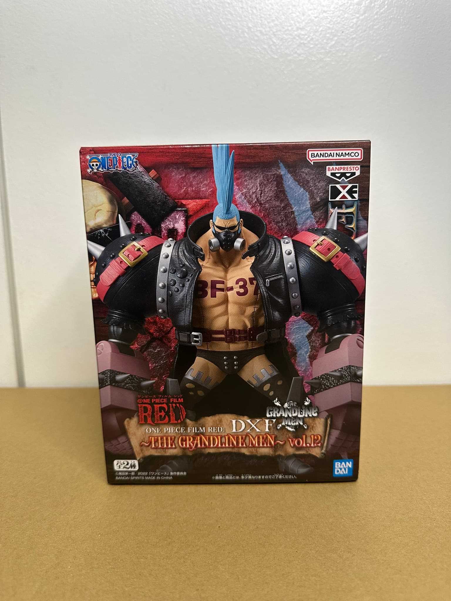 Figurine Franky - One Piece Film Red